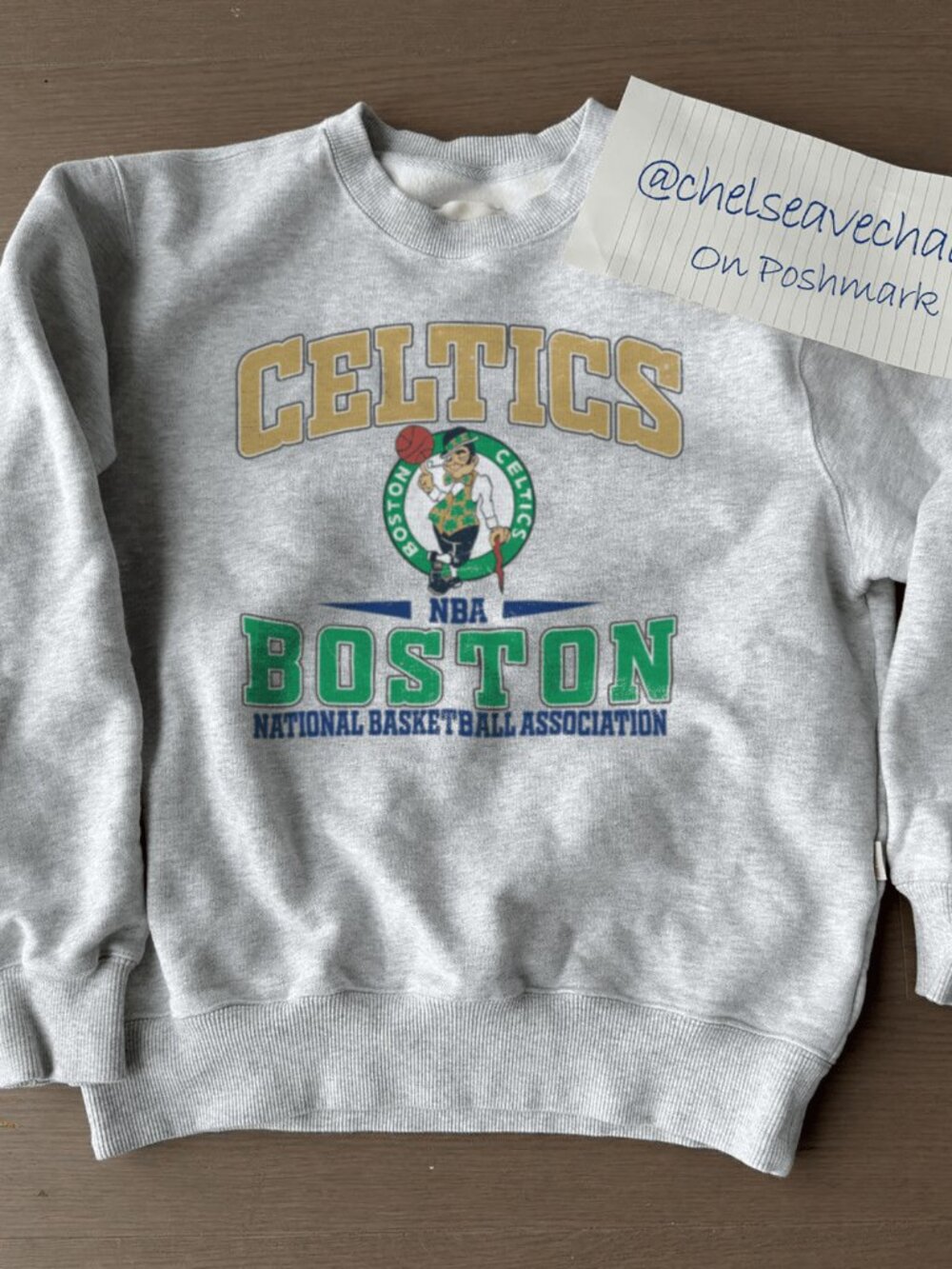 Vintage 90s Boston Celtics Basketball Sweatshirt, Boston Celtics Crewneck Shirt